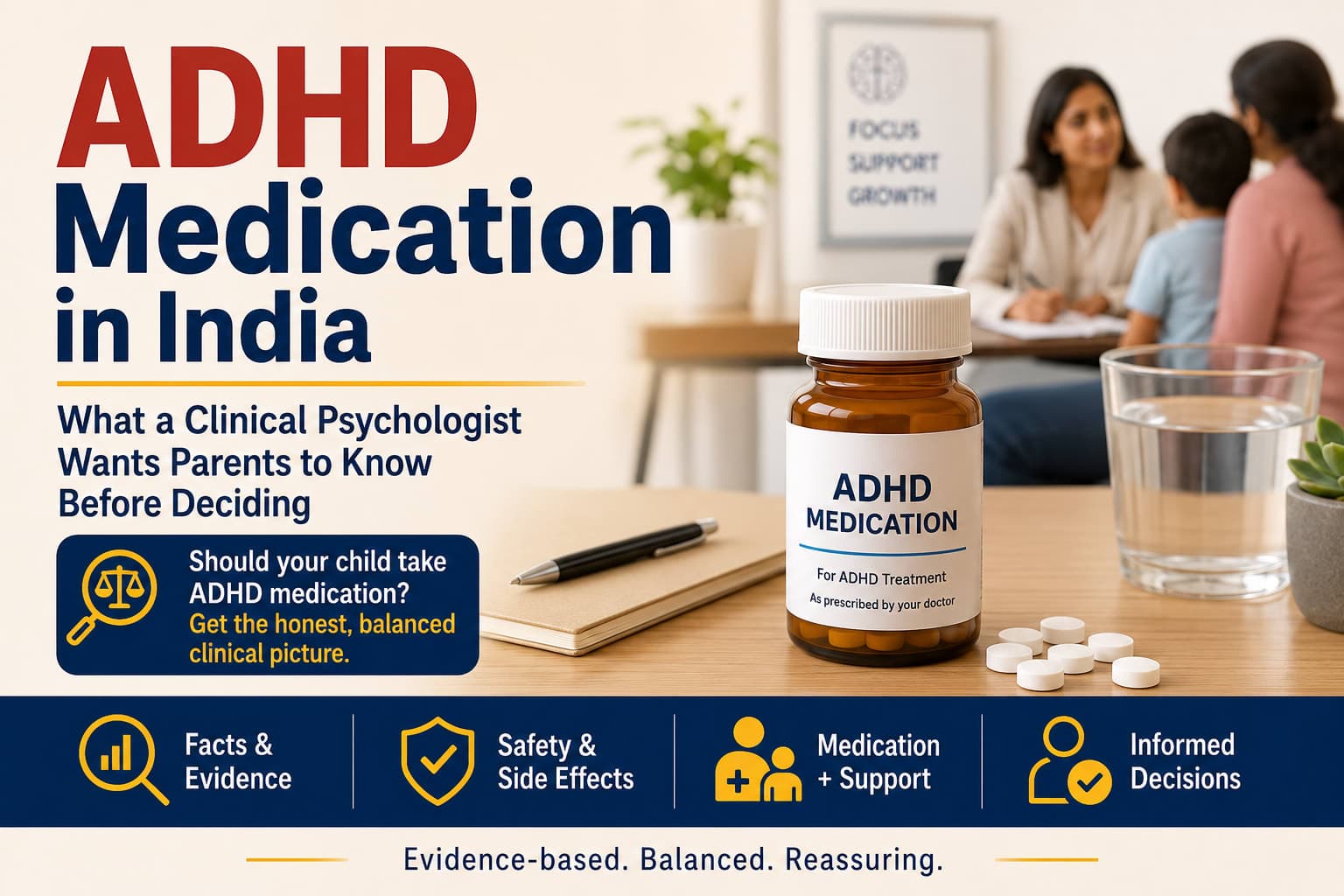 ADHD Medication in India — What a Clinical Psychologist Wants Parents to Know Before Deciding by Dr. Vini Jhariya